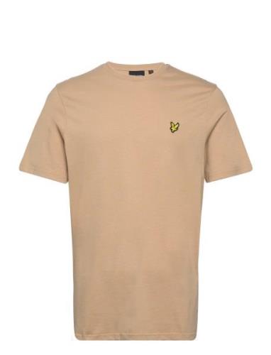 Plain T-Shirt Beige Lyle & Scott