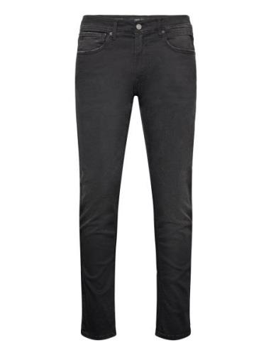 Grover Trousers Straight Hyper Cloud Black Replay