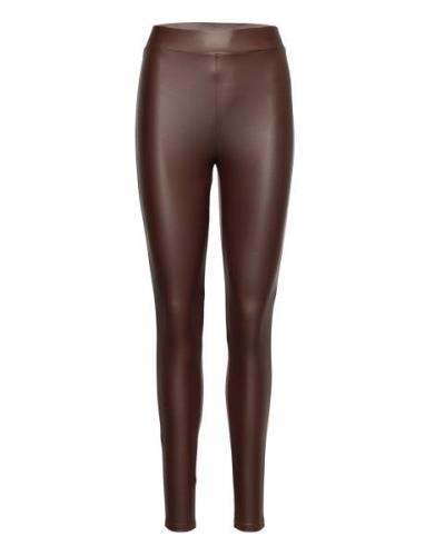 Onlcool Coated Legging Jrs Brown ONLY