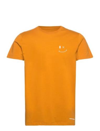 Patrick Organic Tee Orange Clean Cut Copenhagen