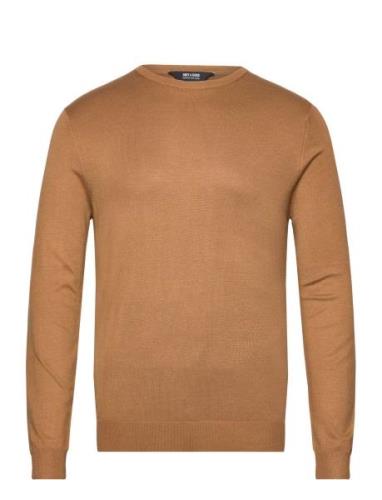 Onswyler Life Reg 14 Ls Crew Knit Noos Beige ONLY & SONS