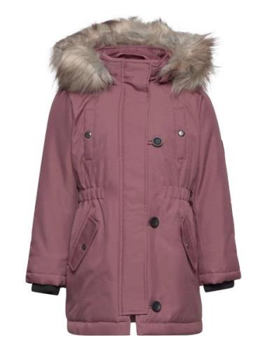 Kogiris Fur Parka Otw Noos Purple Kids Only