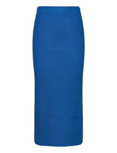 Sherry Knit Skirt Blue NORR