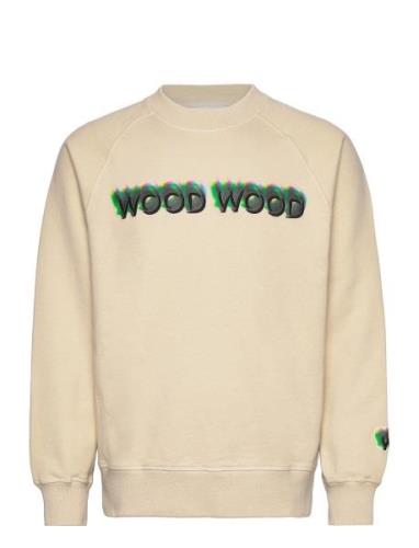 Hester Logo Sweatshirt Cream Wood Wood