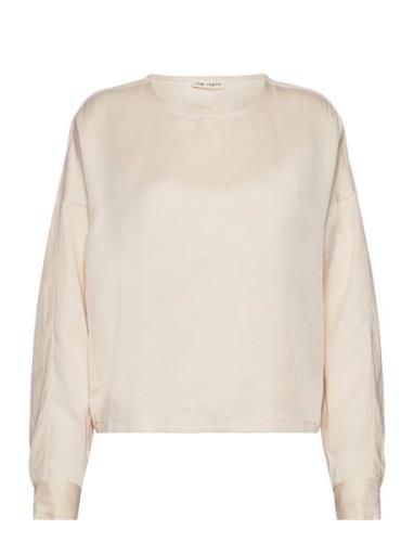 Esbianca Ls Blouse Cream Esme Studios