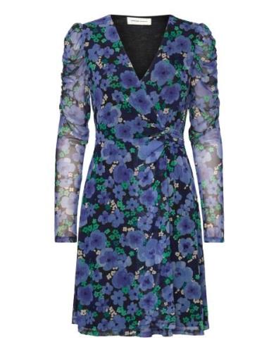 Flake Dress Blue Fabienne Chapot