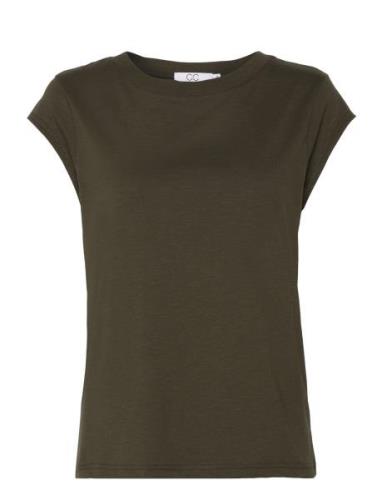 Cc Heart Basic T-Shirt Green Coster Copenhagen