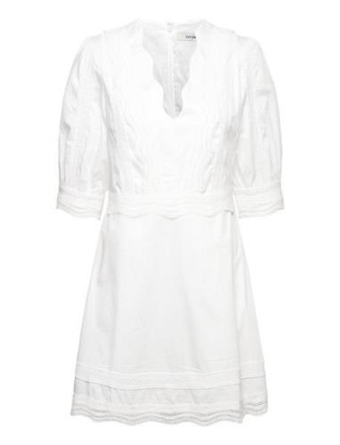 Mini Length Dress White IVY OAK