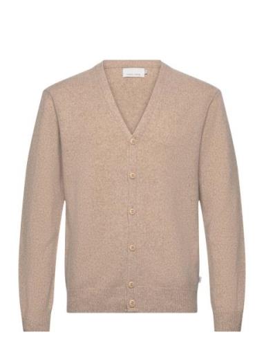 Cfkarl Lambswool Cardigan Cream Casual Friday