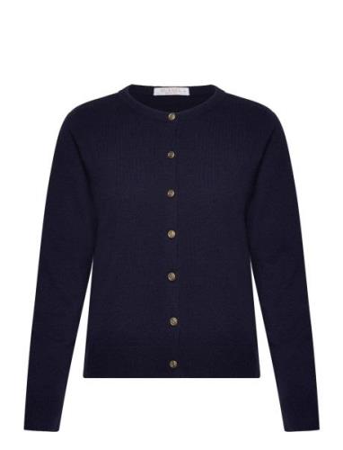 O-Neck Cardigan Navy BUSNEL