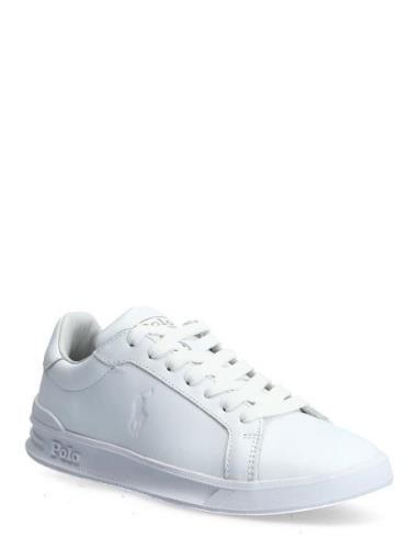 Heritage Court Ii Leather Sneaker White Polo Ralph Lauren