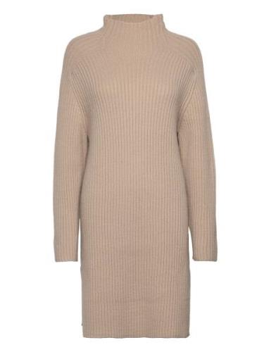 Kathora Knit Dress Beige Kaffe