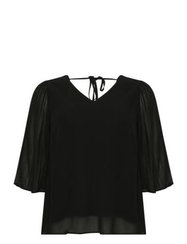 Kcferi Blouse Black Kaffe Curve