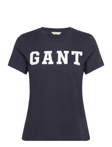 Reg Graphic Ss T-Shirt Navy GANT