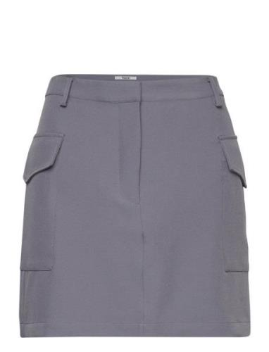Vibebzcargo Miniskirt Grey Bzr
