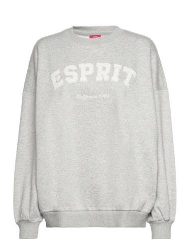 Women Sweatshirts Long Sleeve Grey Esprit Casual