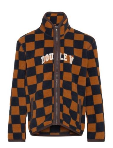 Don Kids Ivy Zip Fleece Patterned Wood Wood