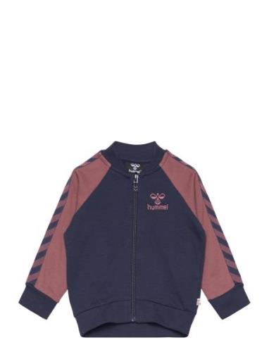 Hmlaidan Zip Jacket Navy Hummel