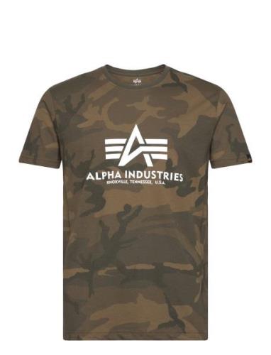Basic T-Shirt Camo Khaki Alpha Industries