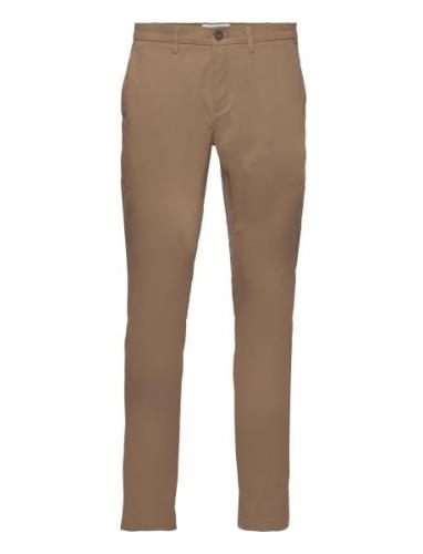 Bs Anton Slim Fit Chinos Beige Bruun & Stengade