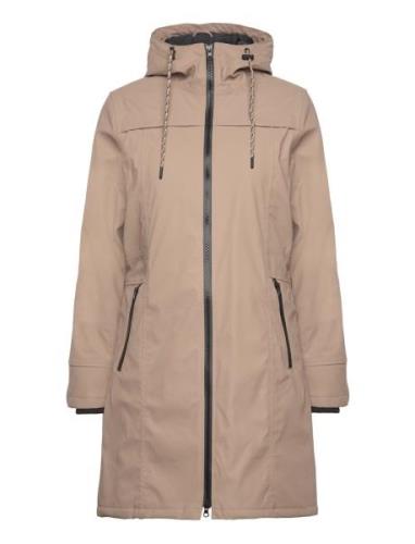 Fqrain-Jacket Brown FREE/QUENT