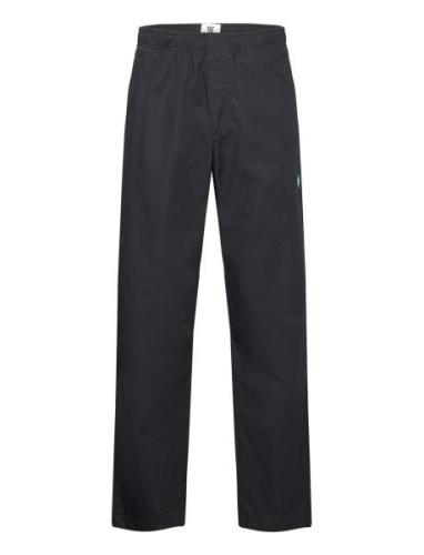 Lee Ripstop Trousers Black Double A By Wood Wood