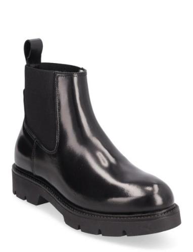 Biaothilia Chelsea Warmline Boot Polido Black Bianco