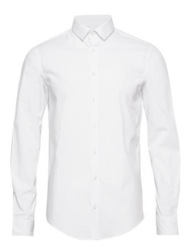 Cfpalle Slim Fit Shirt White Casual Friday