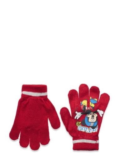 Gloves Red Disney