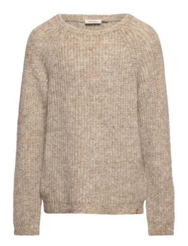 Nmmomio Ls Knit Lil Beige Lil'Atelier