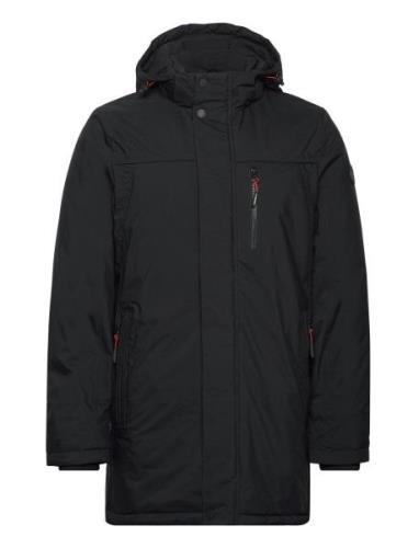 Hooded Parka Jacket Black Lindbergh