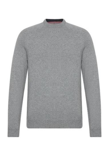 Onsedward Reg 7 Wool Crew Knit Grey ONLY & SONS