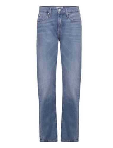 Low Rise Straight Blue Calvin Klein Jeans
