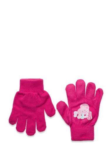 Gloves Pink Peppa Pig