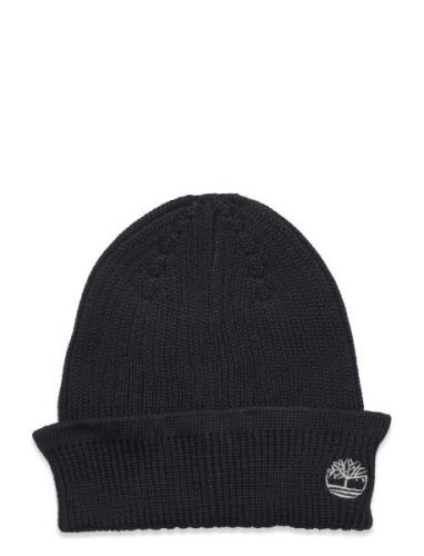 Solid Rib Beanie Black Timberland