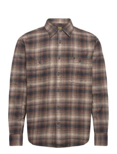 Worker Shirt 2.0 Brown Lee Jeans