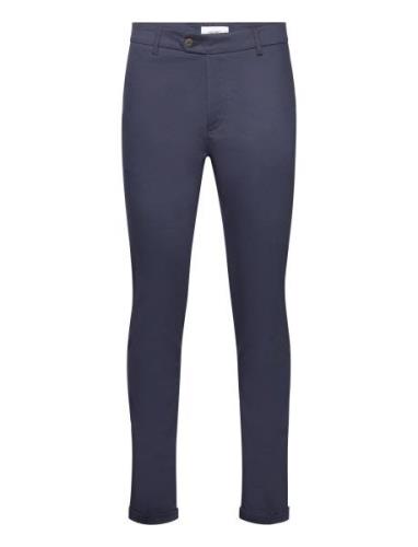 Como Cotton Suit Pants Navy Les Deux