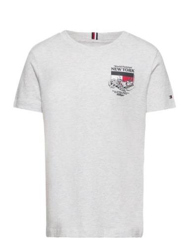 Finest Food Tee S/S Grey Tommy Hilfiger