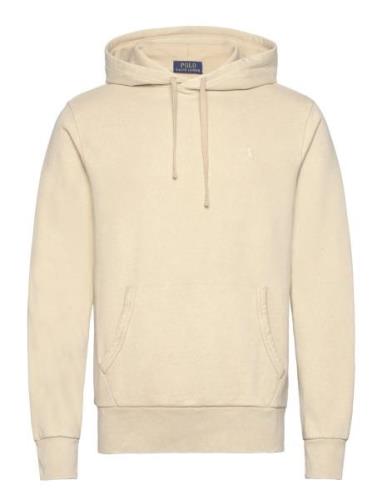 Loopback Fleece Hoodie Cream Polo Ralph Lauren