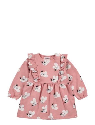 Baby Mouse All Over Dress Pink Bobo Choses