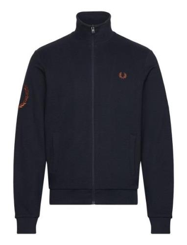 Laurel Sleeve Trk Jkt Navy Fred Perry