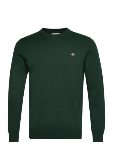 Classic Cotton C-Neck Green GANT