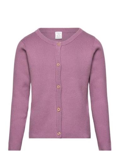 Cardigan Rib Purple Lindex