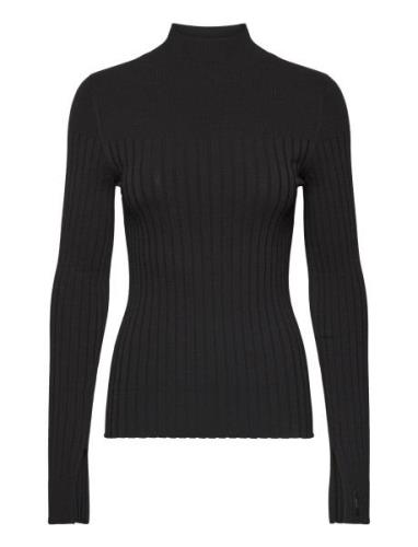 Iconic Rib Longsleeve Sweater Black Calvin Klein