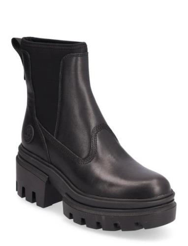 Everleigh Mid Chelsea Boot Jet Black Black Timberland