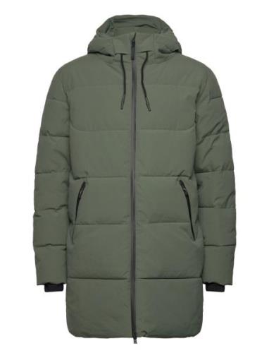 Joseph Tech Long Jacket Khaki Woodbird