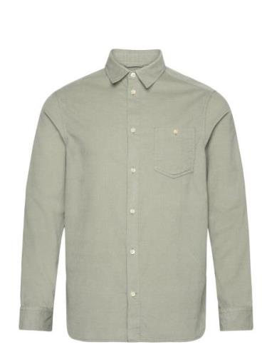 Regular Fit Corduroy Shirt - Gots/V Green Knowledge Cotton Apparel
