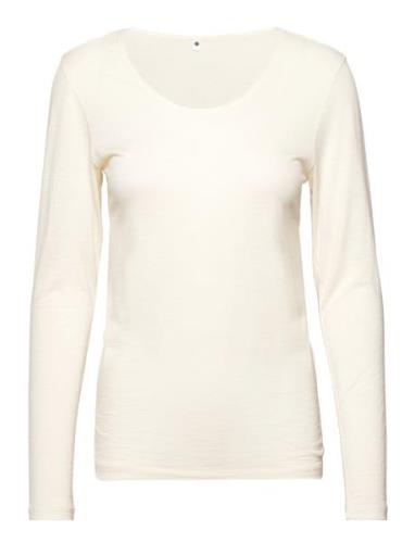 Jbs Of Dk T-Shirt Ls Wool Cream JBS Of Denmark