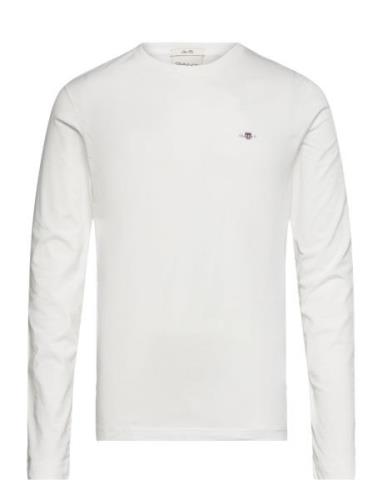 Slim Shield Ls T-Shirt White GANT