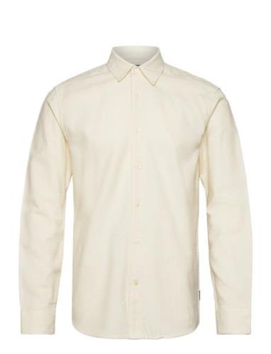 Onslars Ls Reg Brush Check Shirt Cream ONLY & SONS